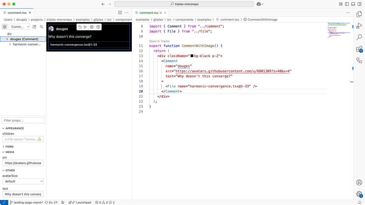 Triplex Data Build the 2D and 3D Web Without Coding • Triplex