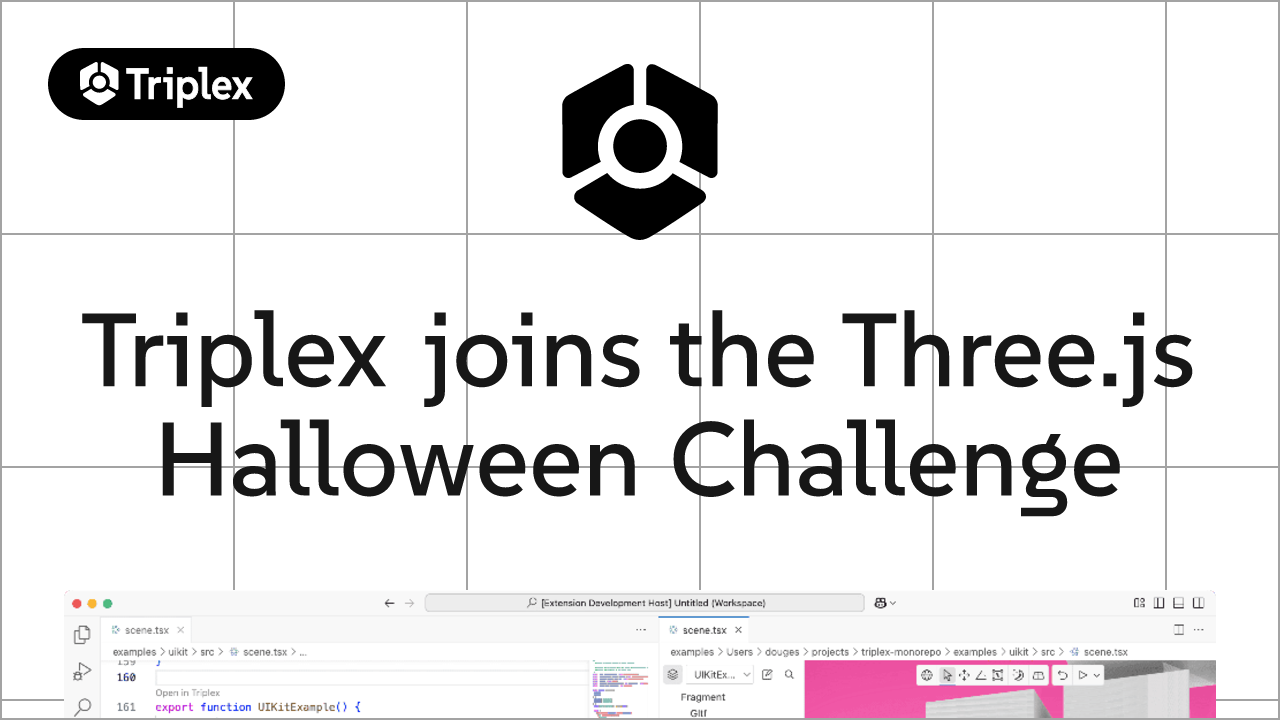 Triplex joins the Three.js Halloween Challenge • Triplex